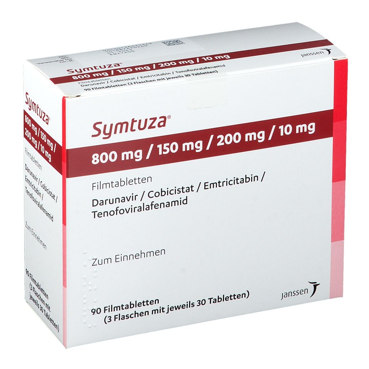 Symtuza® 800 mg/150 mg/200 mg/10 mg