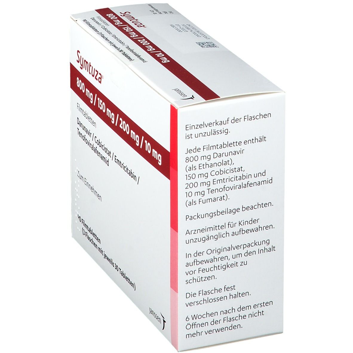 Symtuza® 800 mg/150 mg/200 mg/10 mg