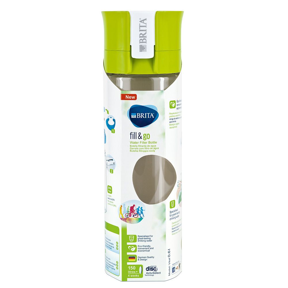 BRITA® fill&go Vital Wasserfilter-Flasche fresh lime