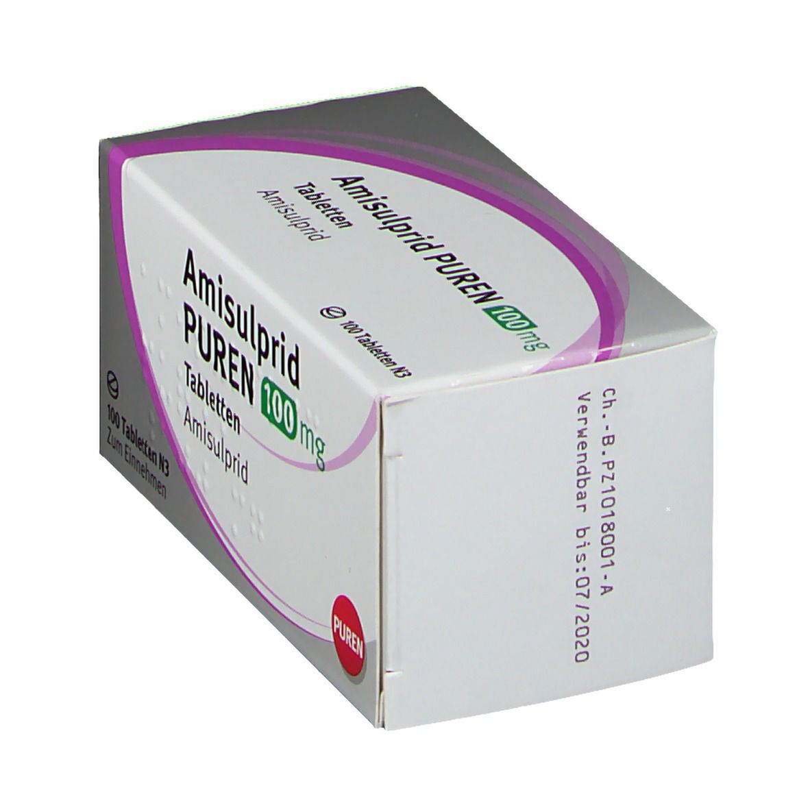 Amisulprid Puren 100 mg Tabletten St