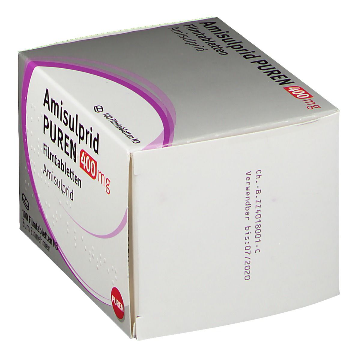 Amisulpridlich 400 mg Filmtabletten 100 St