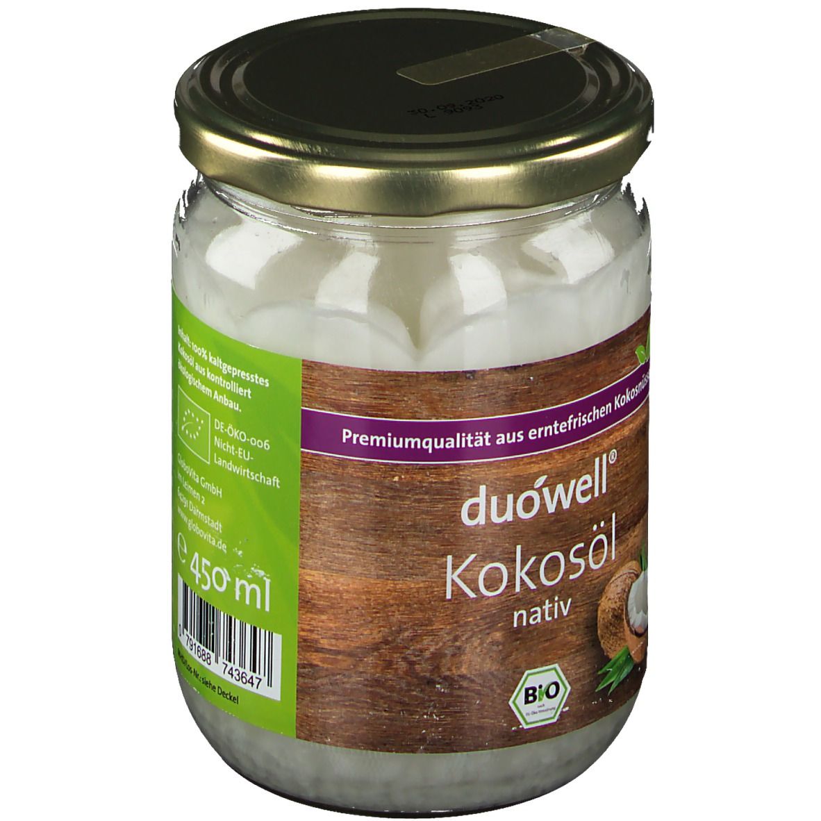 duówell® Bio Kokosöl nativ