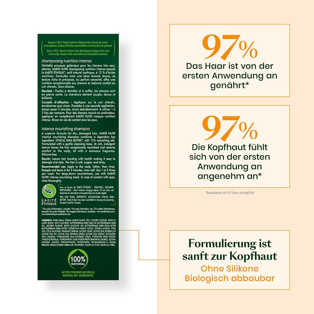RENE FURTERER Karite Nutri intensiv-nährendes Shampoo
