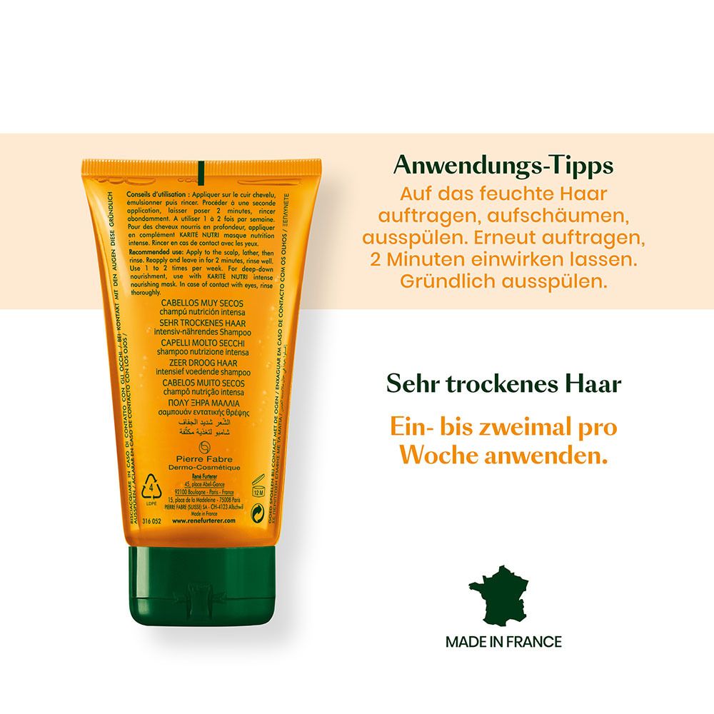 RENE FURTERER Karite Nutri intensiv-nährendes Shampoo