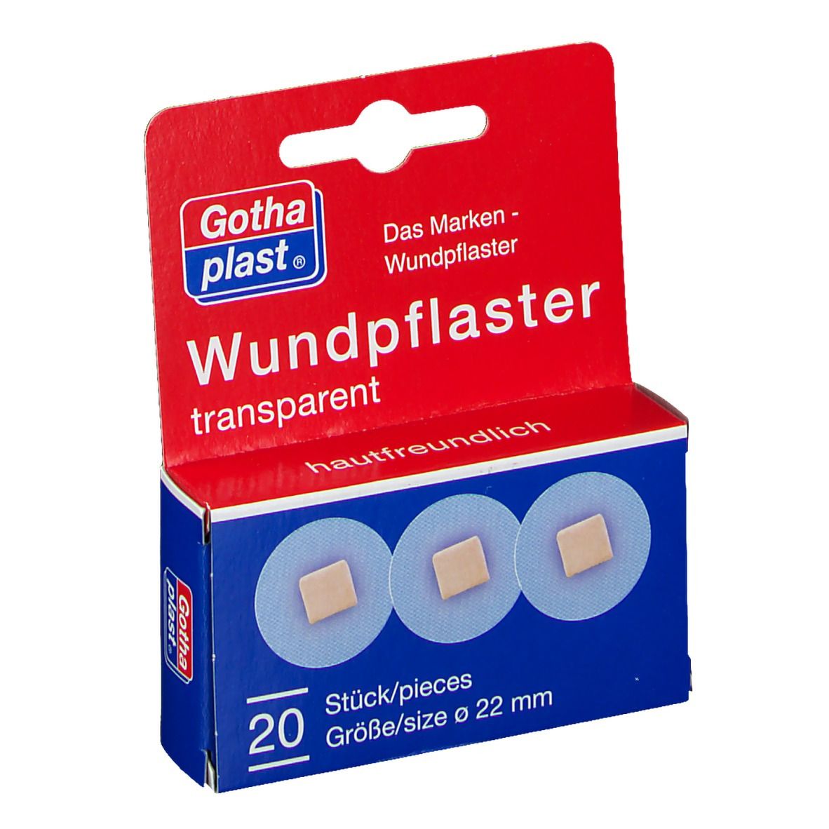 Gothaplast® Wundpflaster 2,2 cm transparent