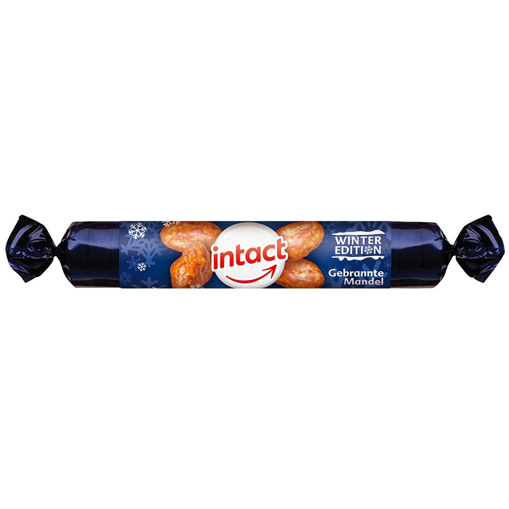 intact Traubenzucker-Rolle gebrannte Mandel
