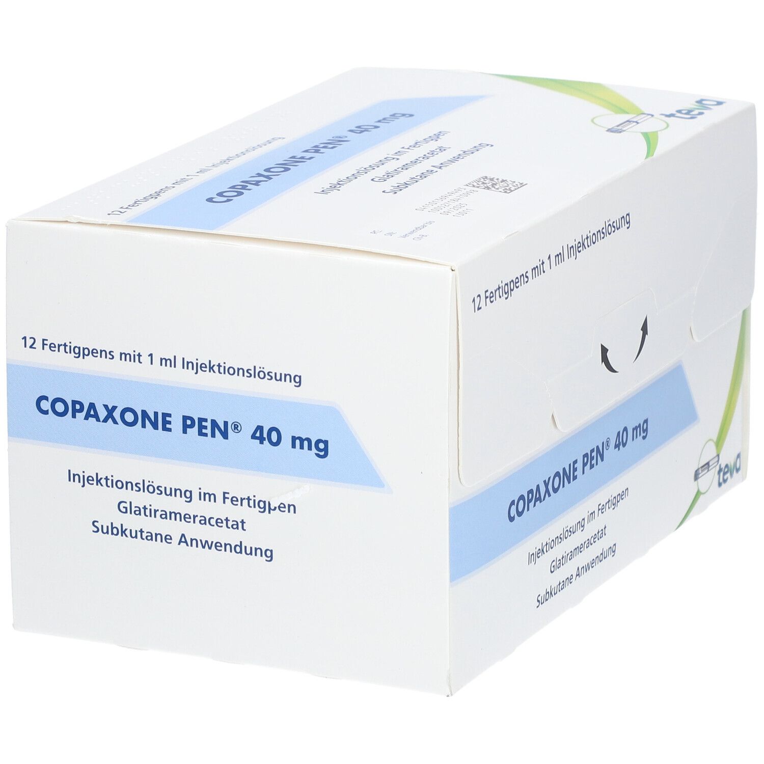 Copaxone PEN 40 mg Injektionslösung im Fertigpen 12 St in einem