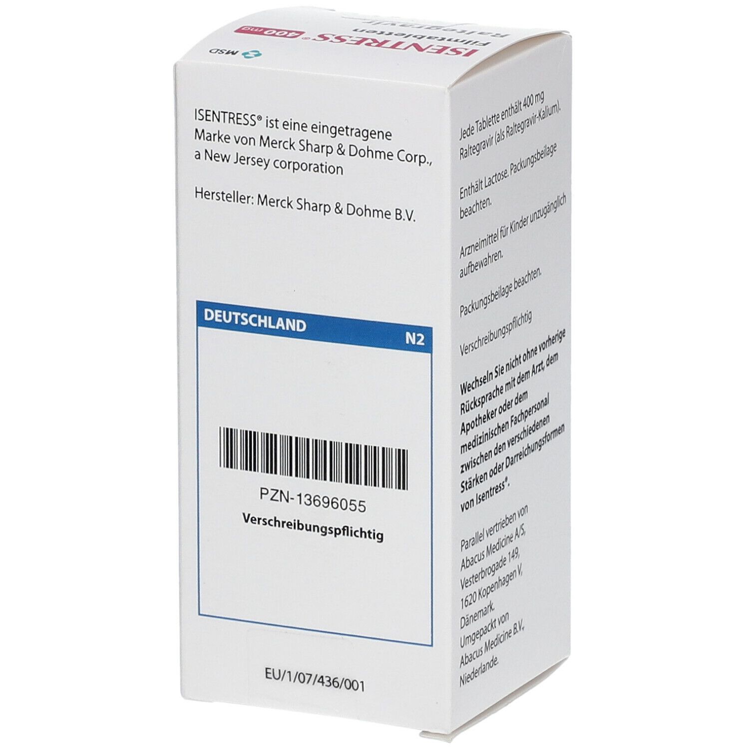 Isentress® 400Mg bl