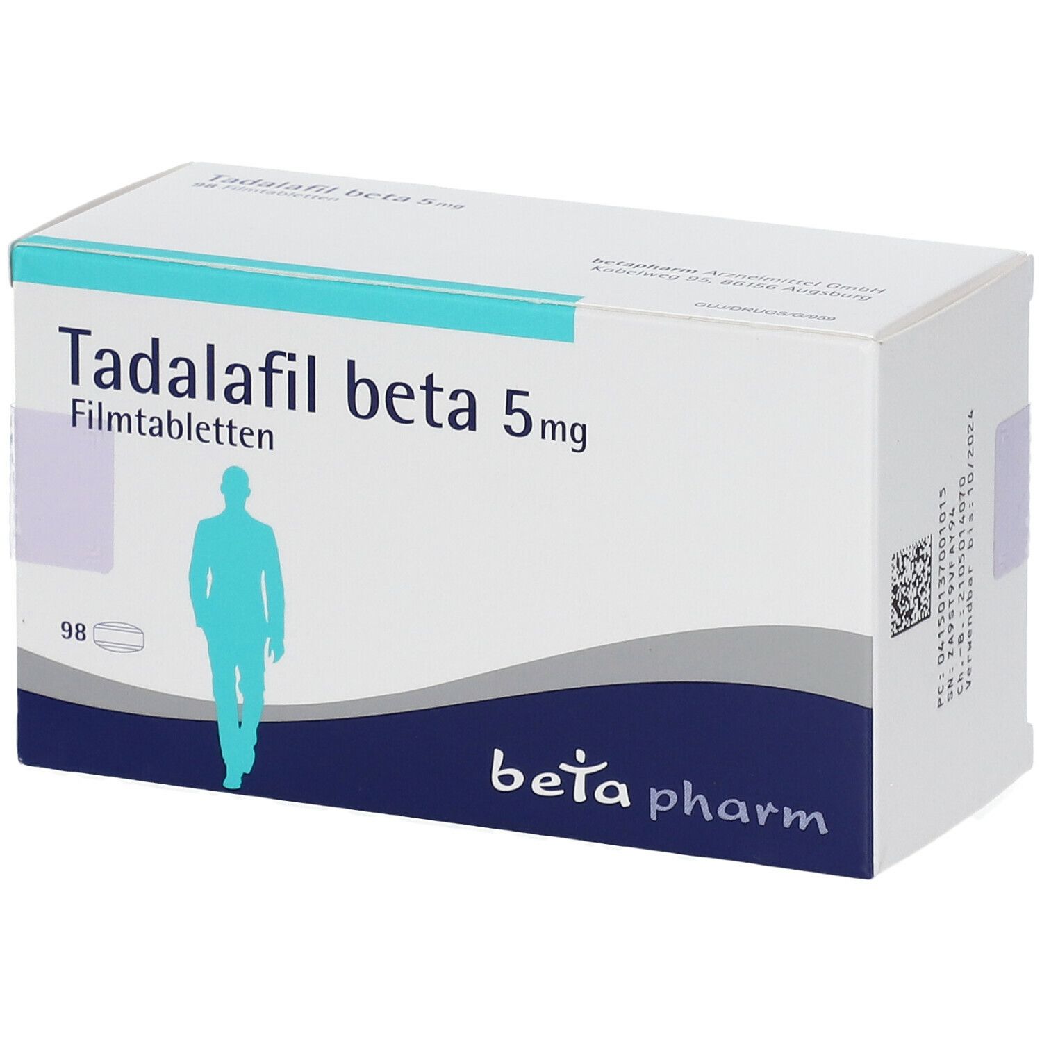 TADALAFIL beta 5 mg Filmtabletten