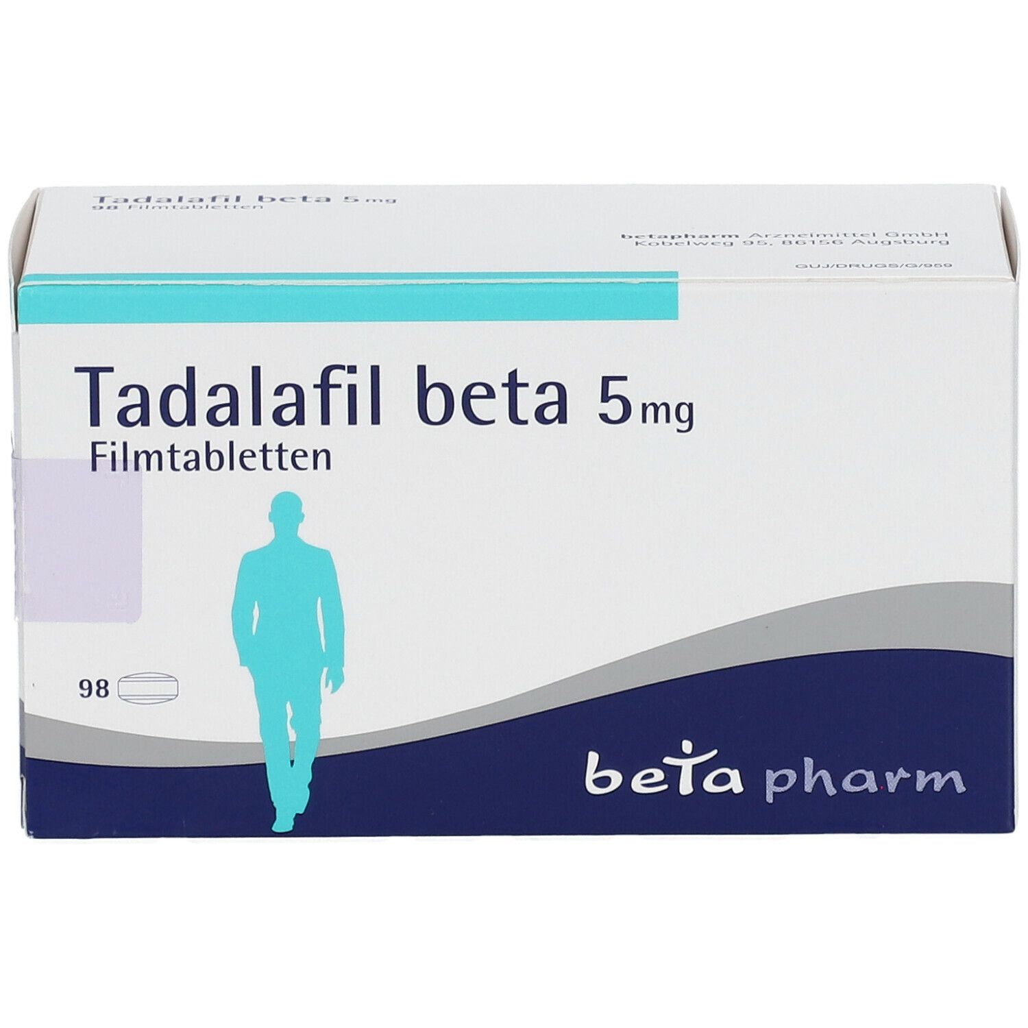 TADALAFIL beta 5 mg Filmtabletten