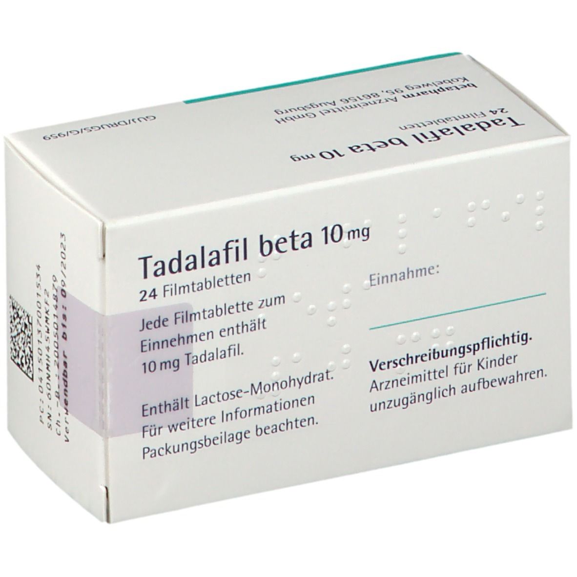 Tadalafil beta 10 mg