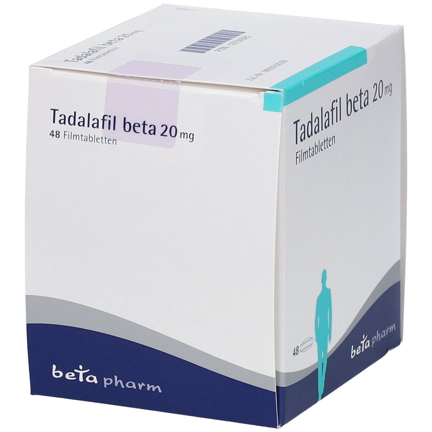 Tadalafil beta 20 mg Filmtabletten 48 St