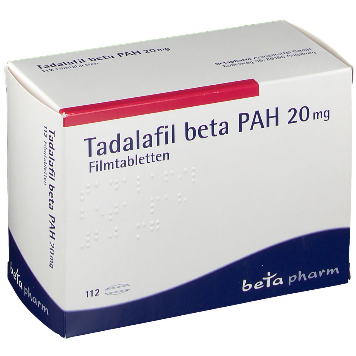 Tadalafil beta PAH 20 mg