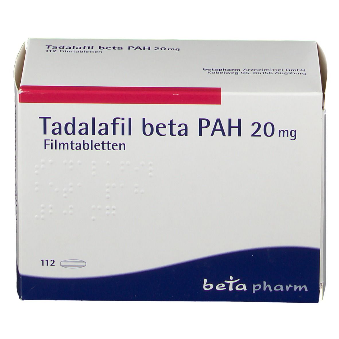 Tadalafil beta PAH 20 mg