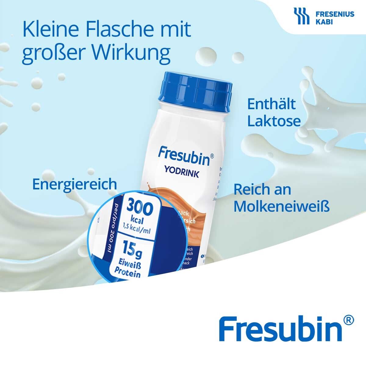 Fresubin YoDrink Himbeere | Trinkmahlzeit mit Vitaminen & Eiweiß