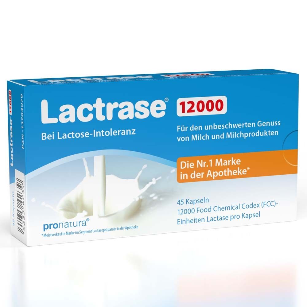 Lactrase 12.000 FCC Kapseln 45 St