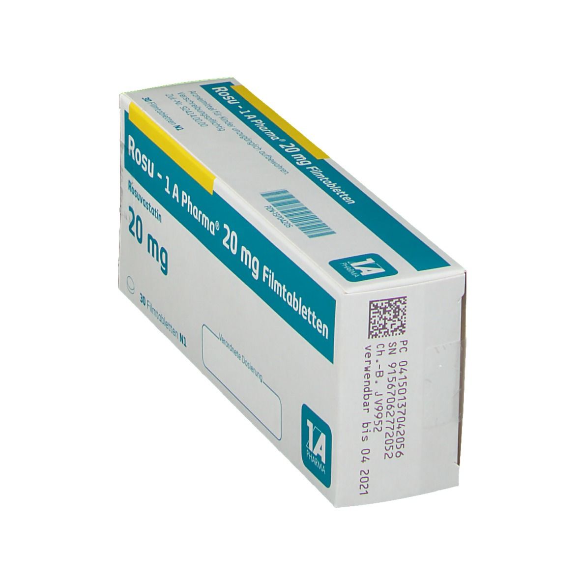 Rosu - 1 A Pharma® 20 mg