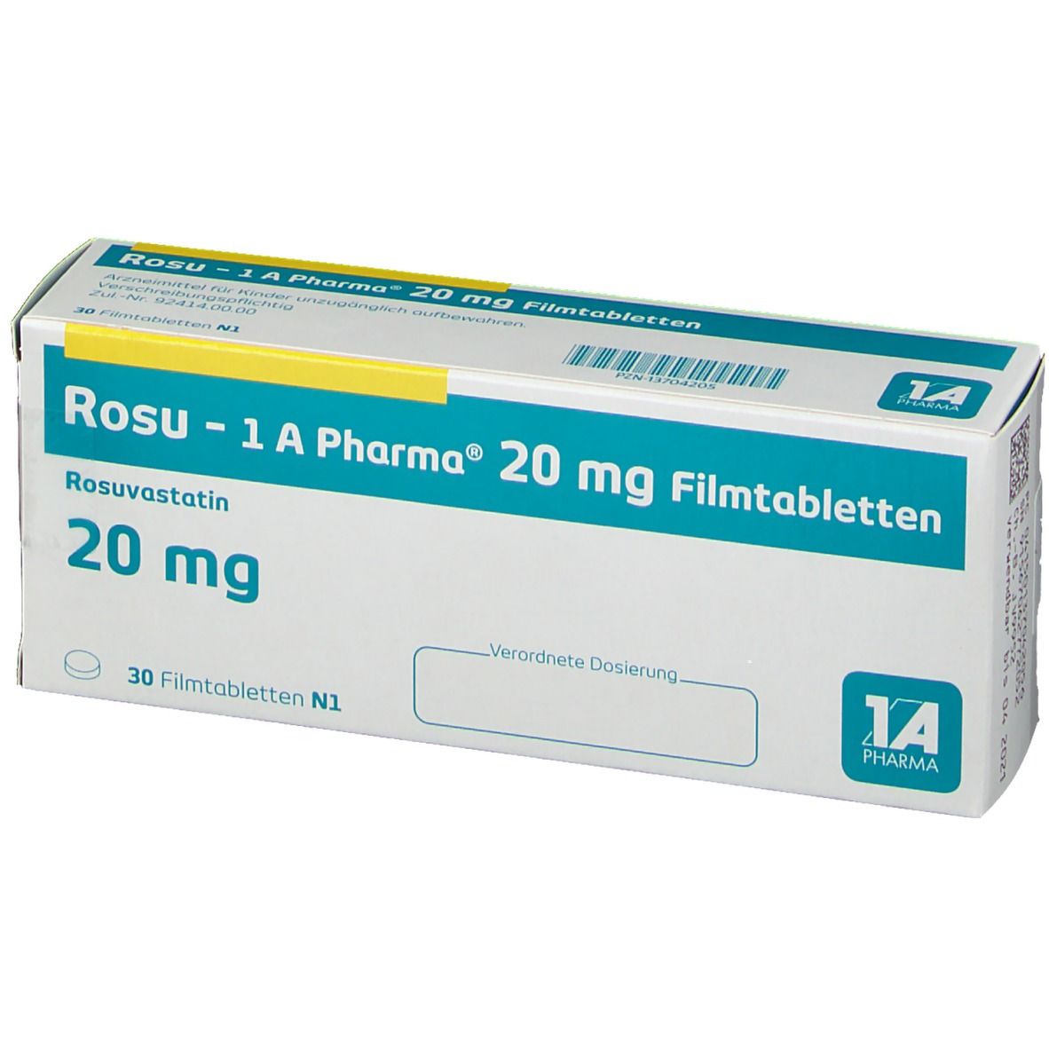 Rosu - 1 A Pharma® 20 mg