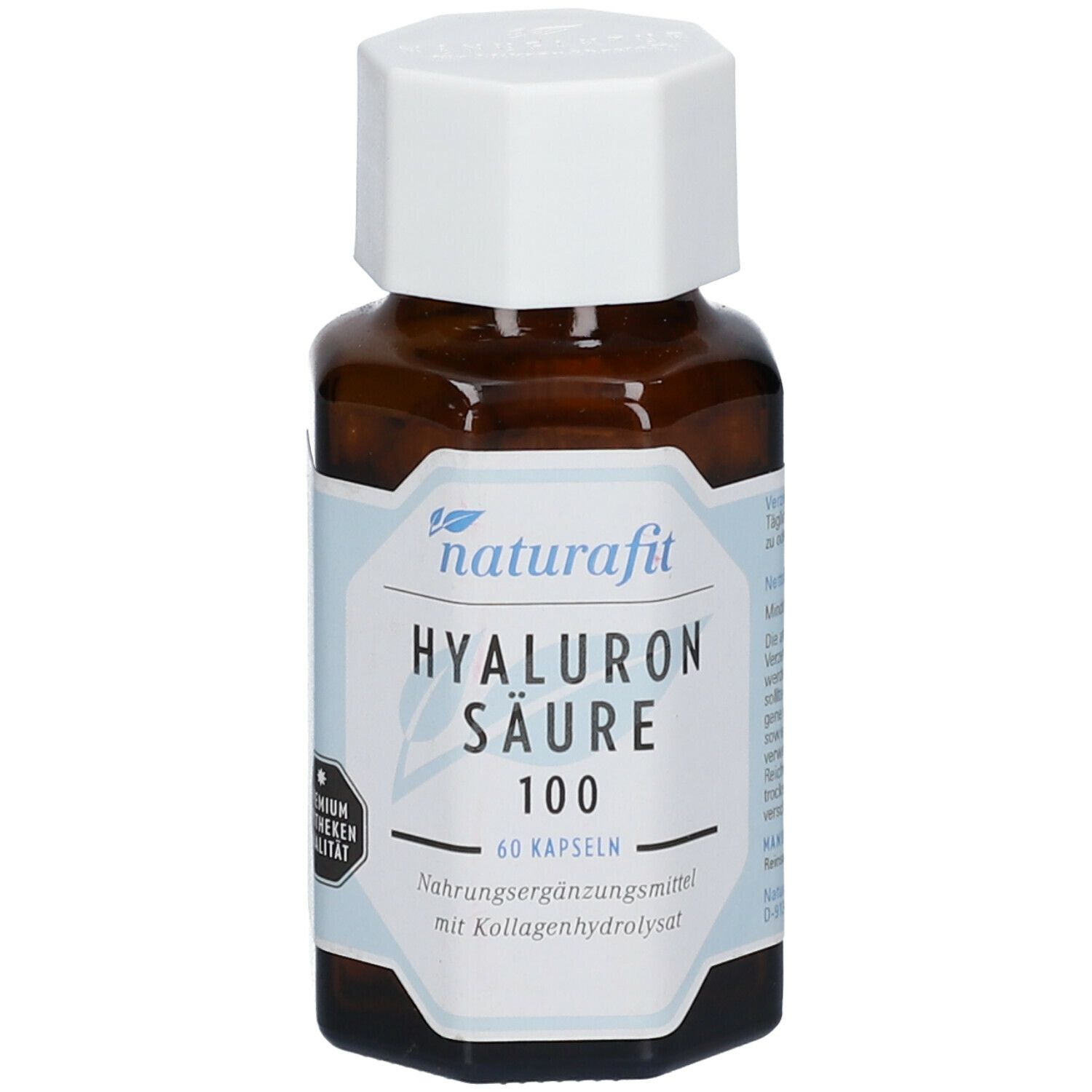 Naturafit Hyaluronsäure 100 Kollagenhydrolysat 350