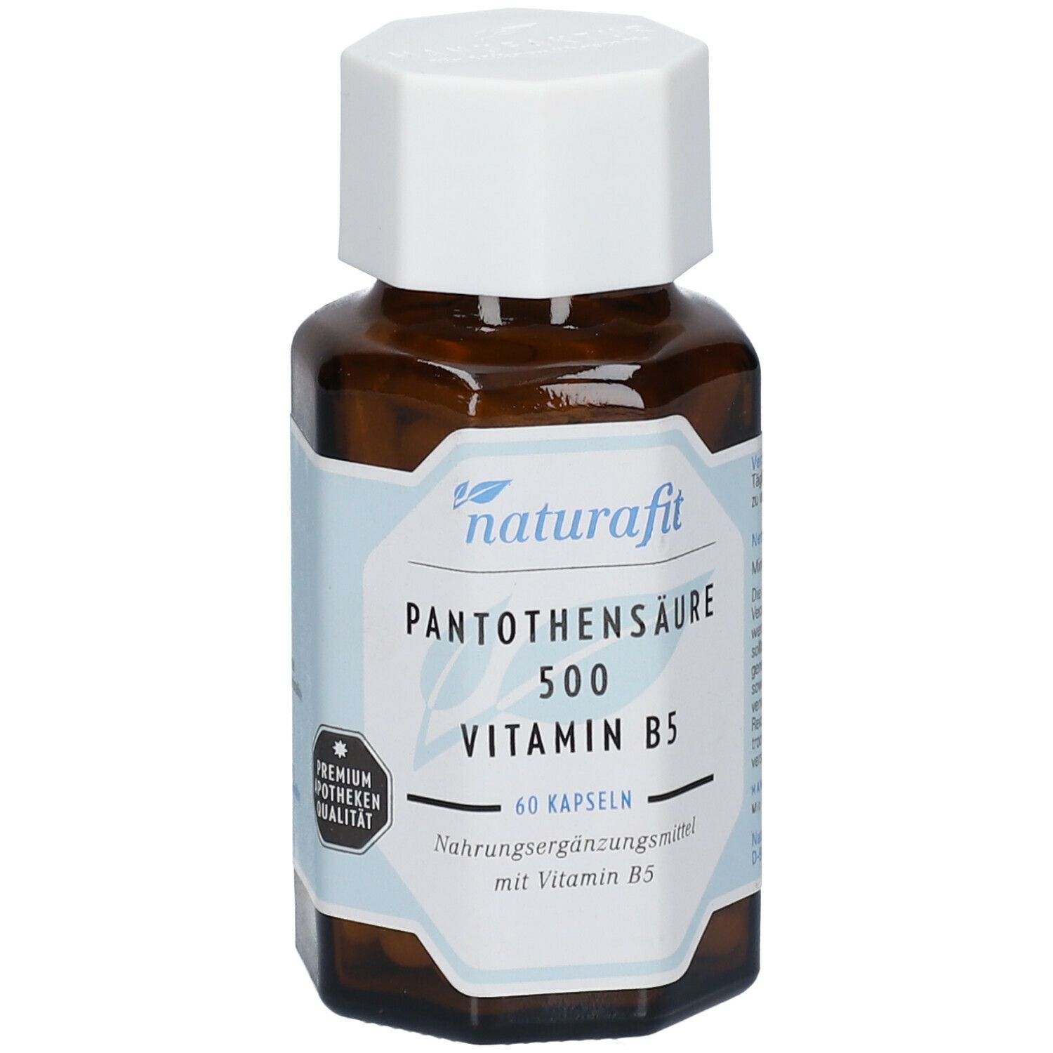 Naturafit PANTOTHENSÄURE 500 VITAMIN B5 60 St - Shop Apotheke