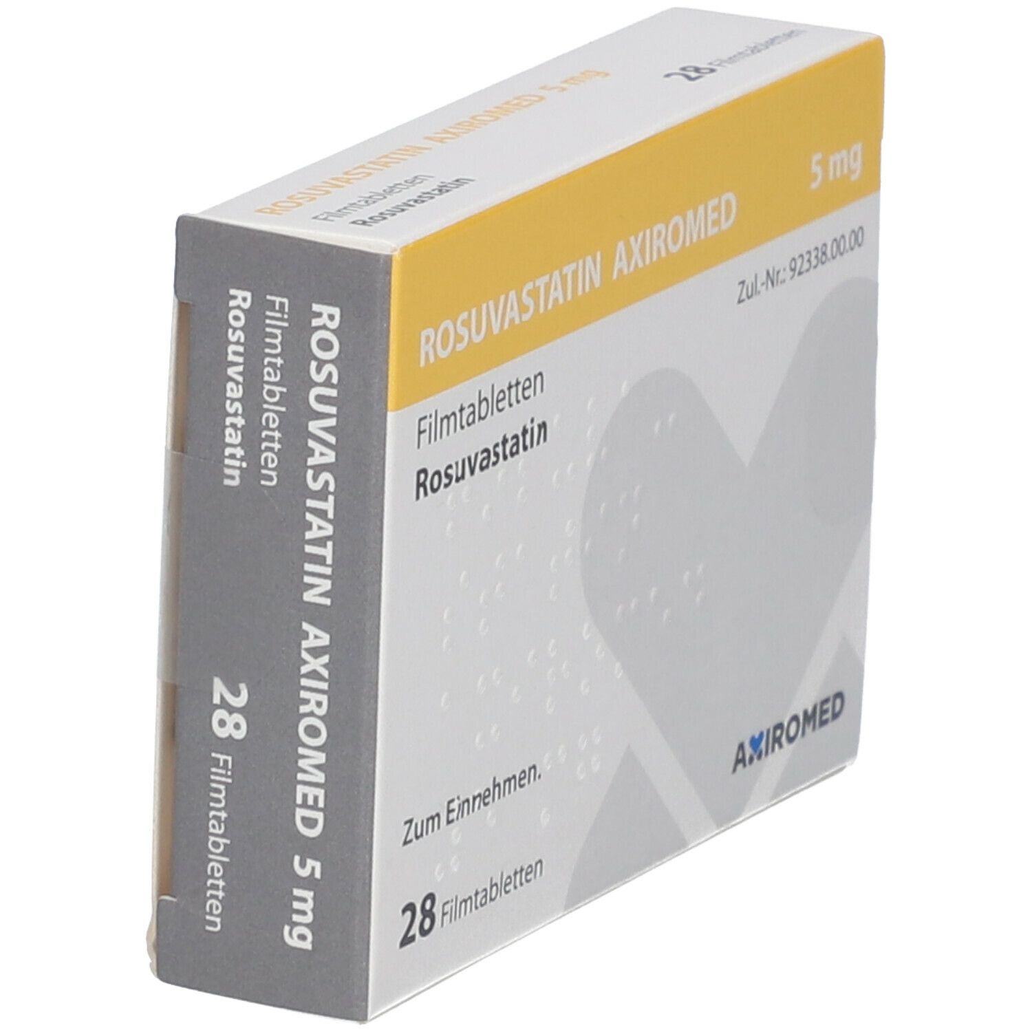 Rosuvastatin Axiromed 5 mg Filmtabletten 28 St