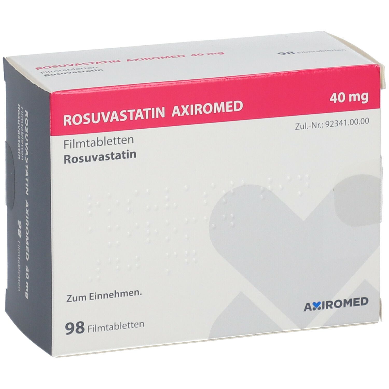 ROSUVASTATIN AXIROMED 40 mg