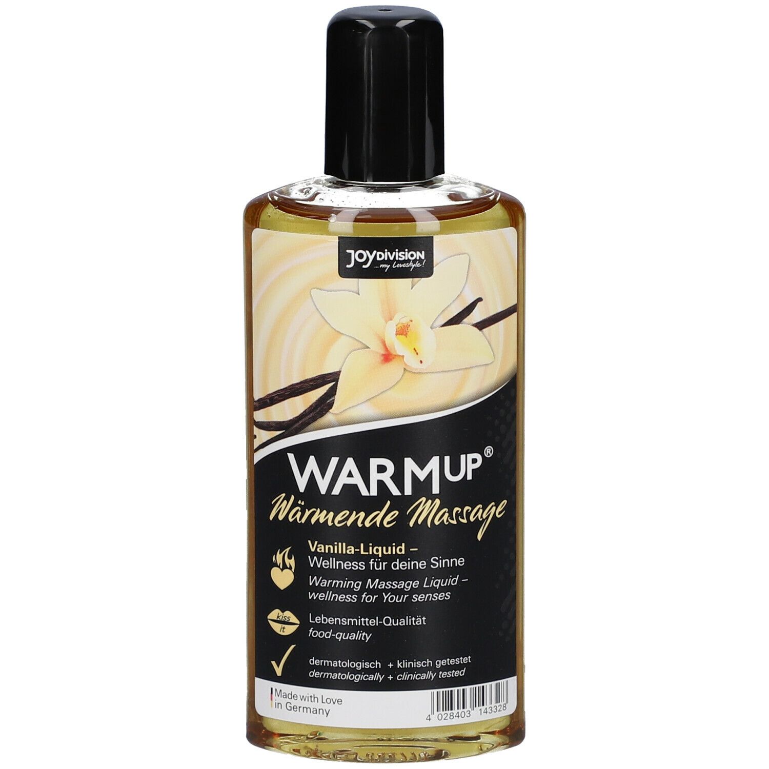 WARMupMD Liquide de massage à la vanille