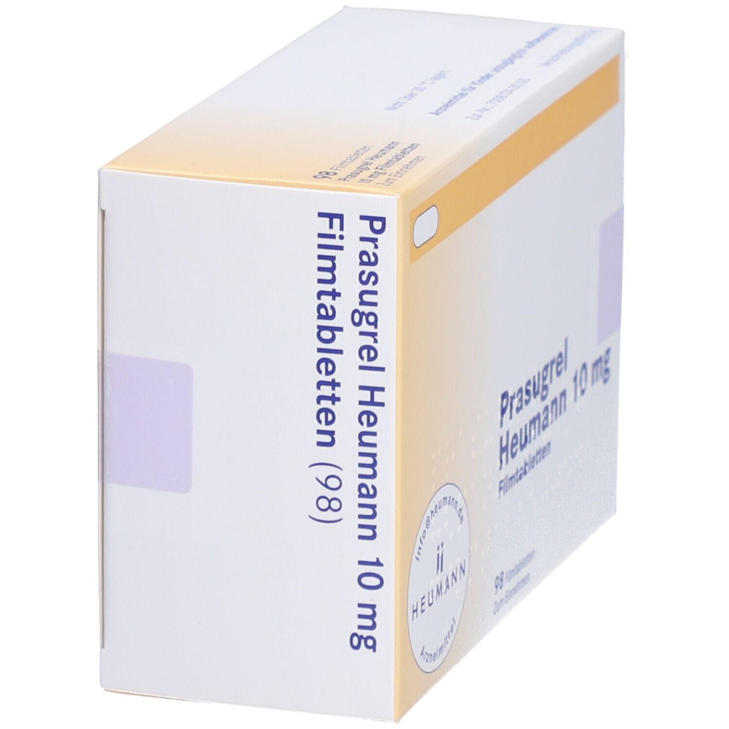 Prasugrel Heumann 5 mg Filmtabletten 98 St