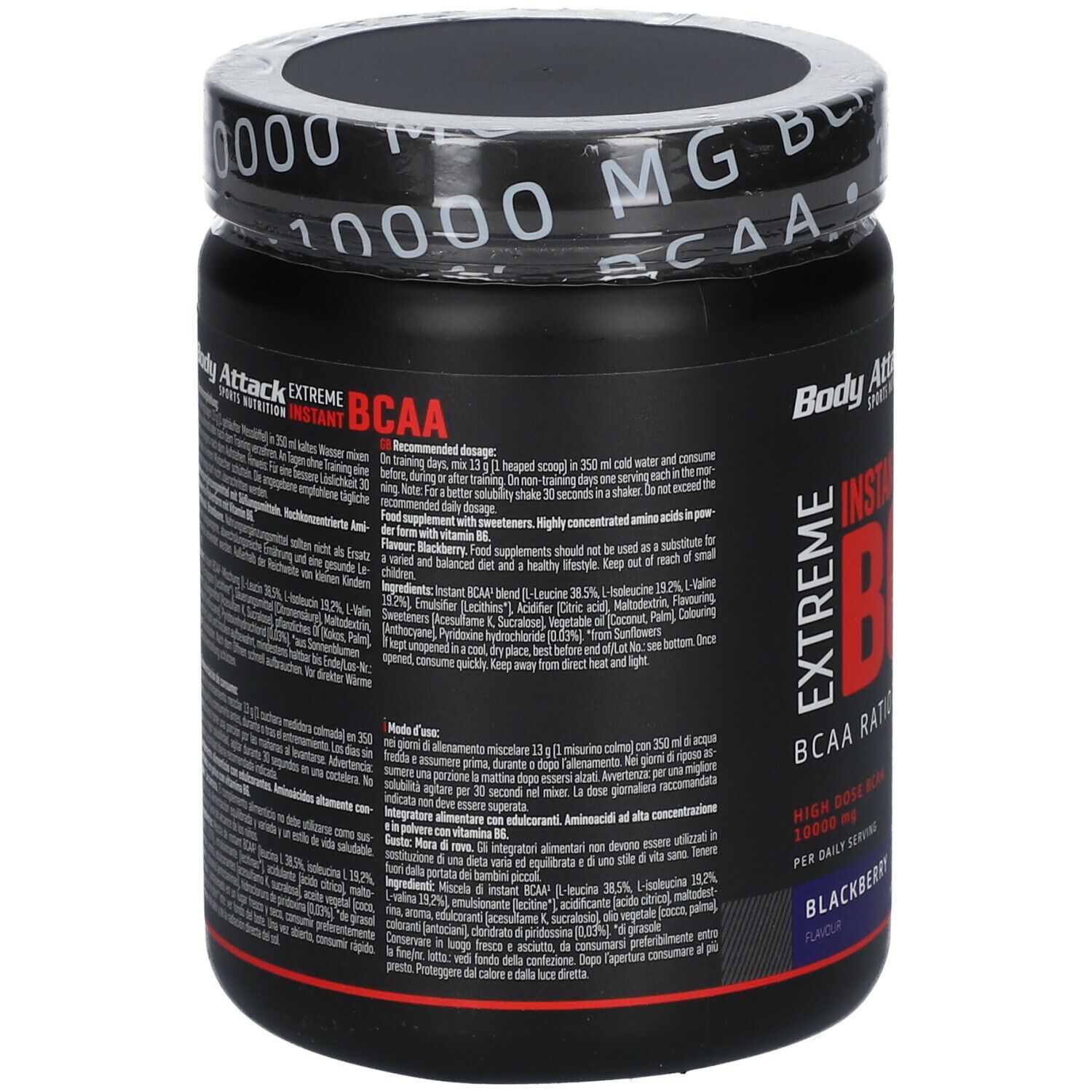 Body Attack Extreme Instant BCAA Blackberry