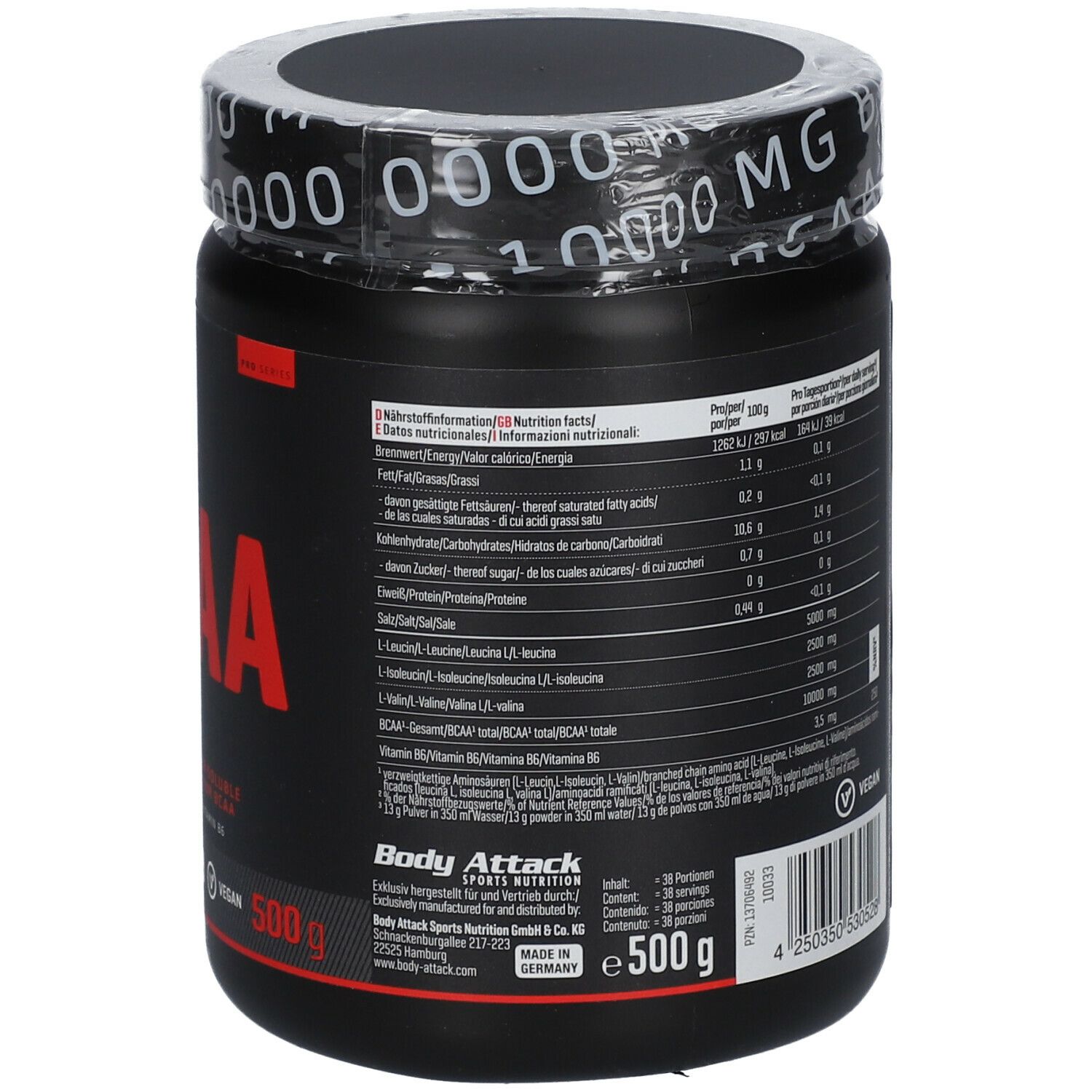 Body Attack Extreme Instant BCAA Blackberry