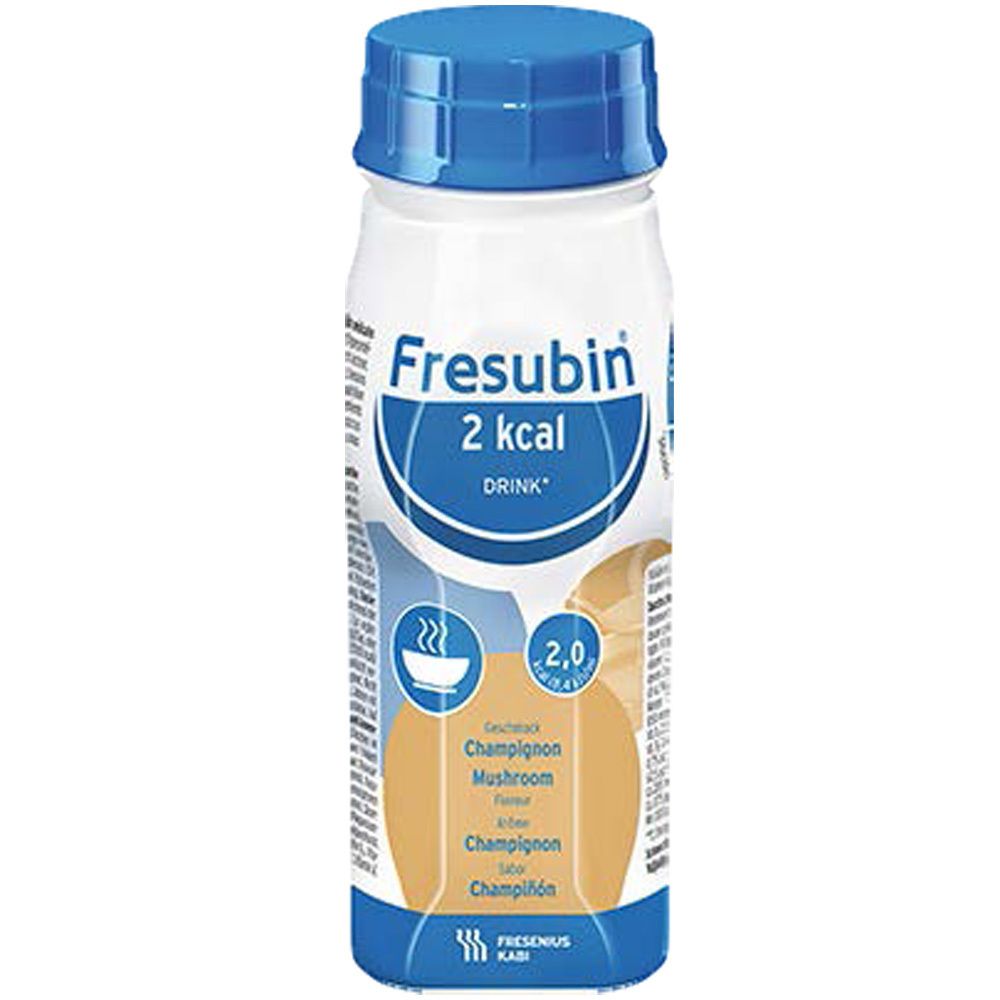 Fresubin 2 kcal Trinknahrung Champignon | Aufbaukost & Nahrung mit Vitamin D für mehr Energie