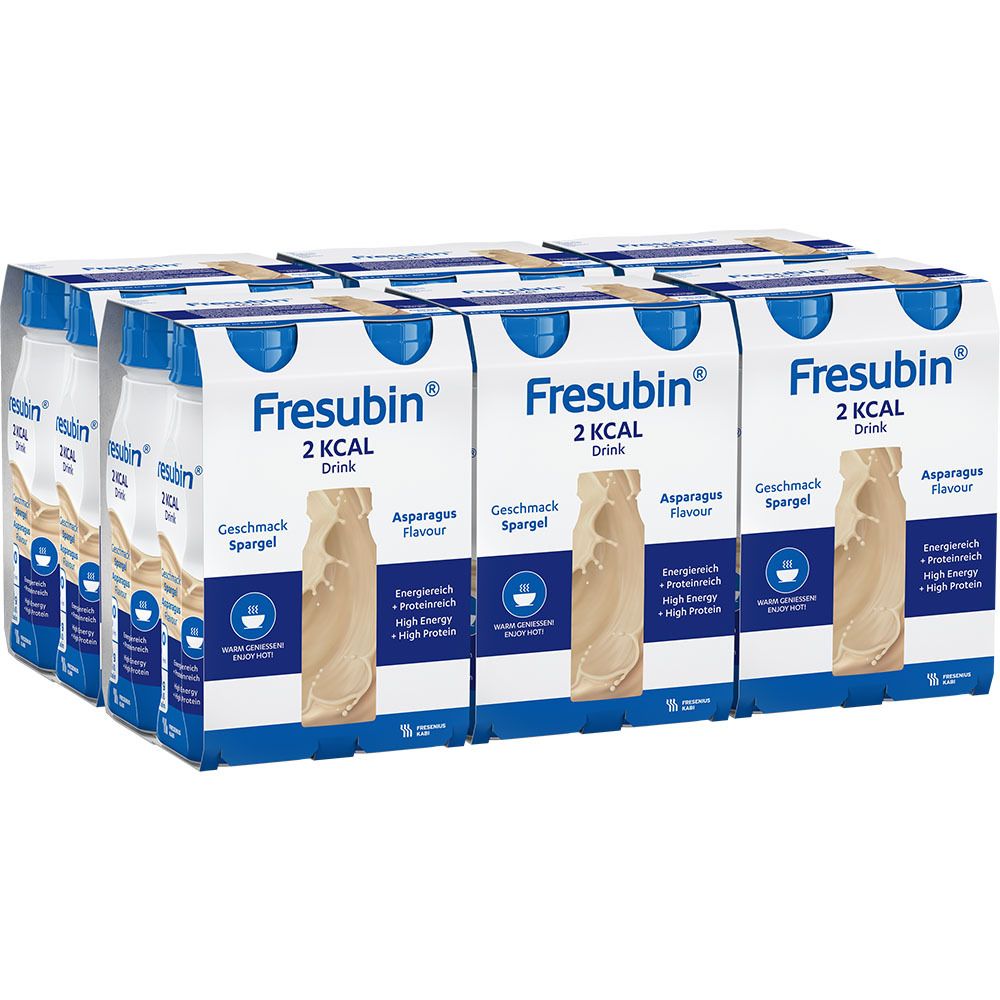 Fresubin 2 kcal Trinknahrung Spargel | Aufbaukost & Nahrung mit Vitamin D für mehr Energie