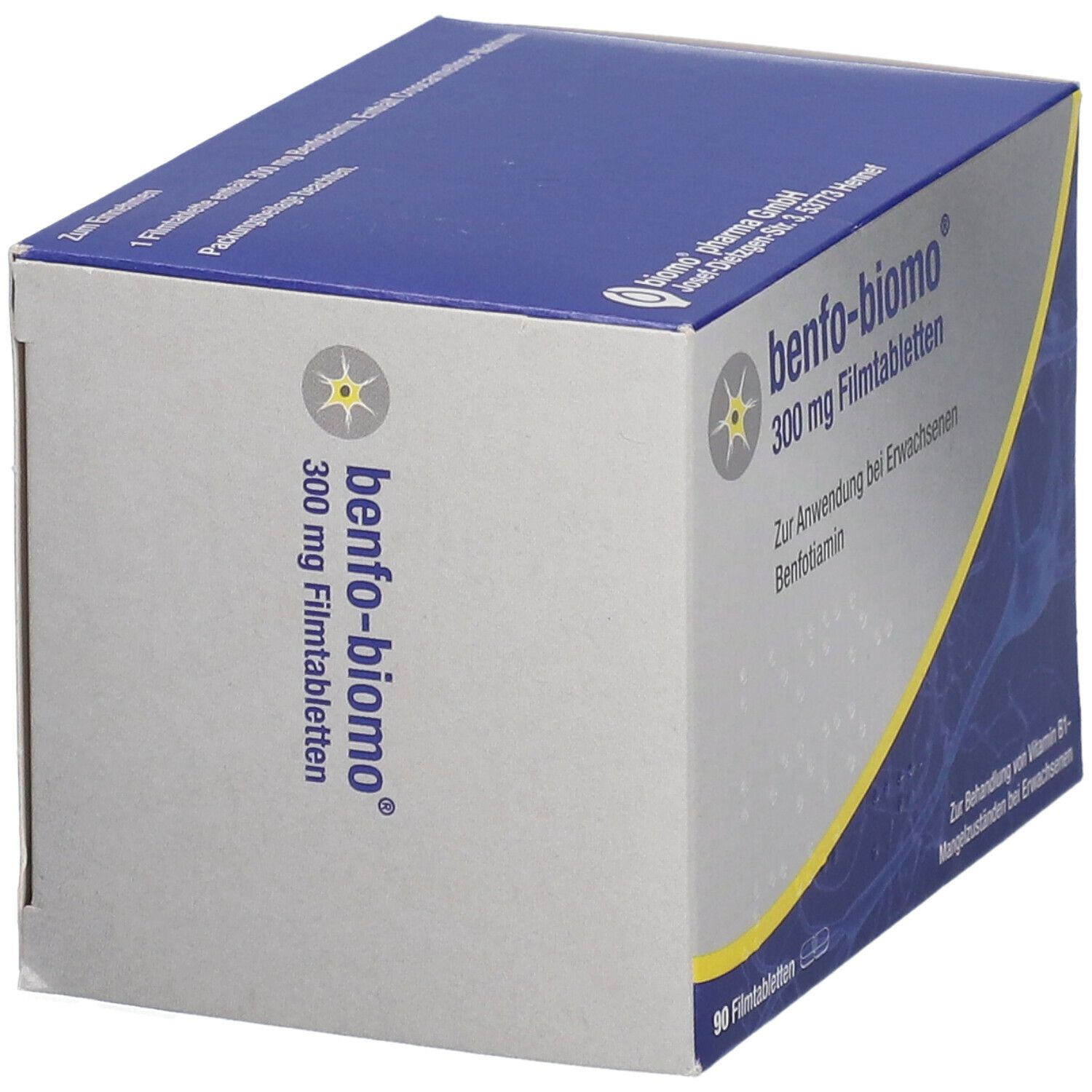 BENFO-biomo 300 mg Filmtabletten 90 St