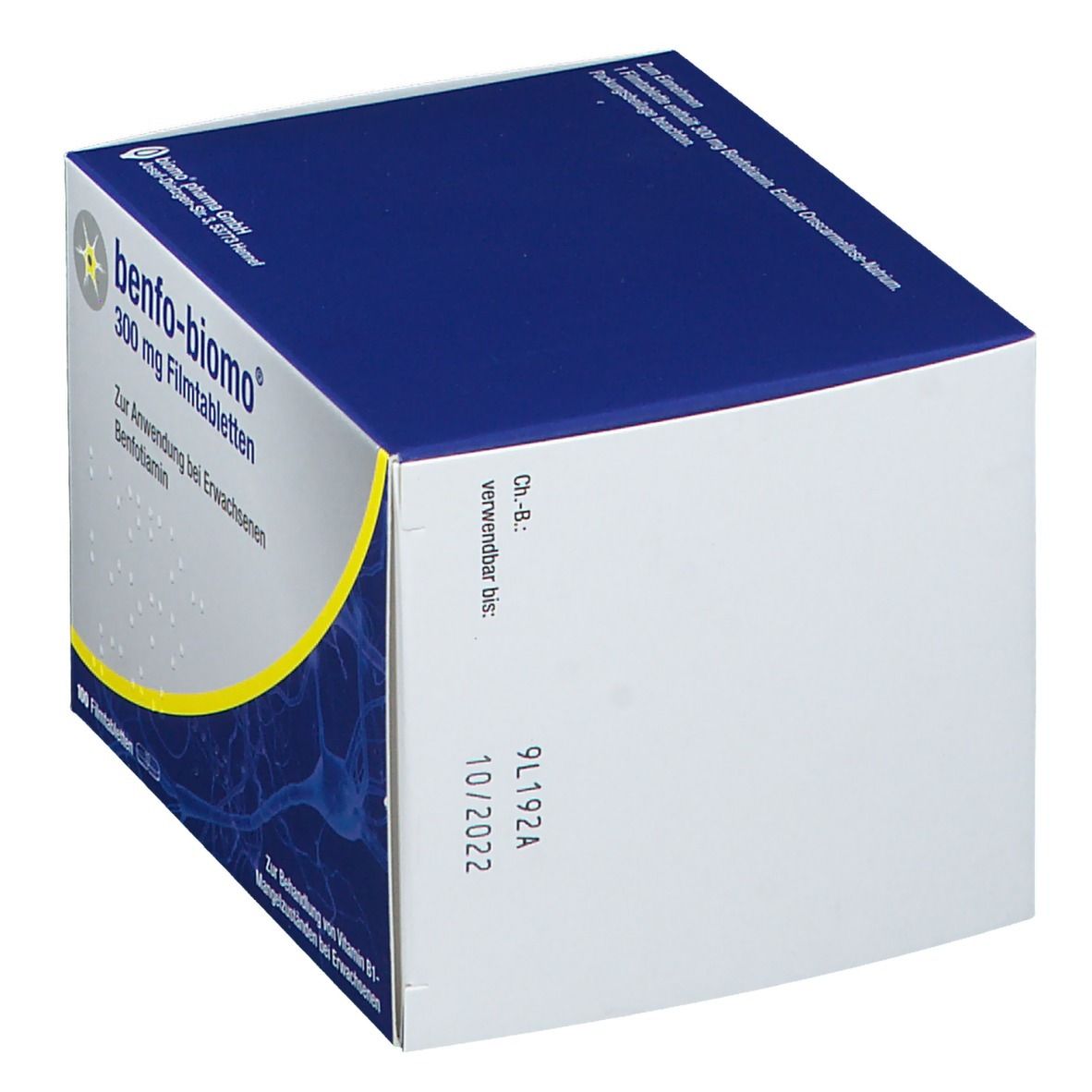 BENFO-biomo 300 mg Filmtabletten 100 St