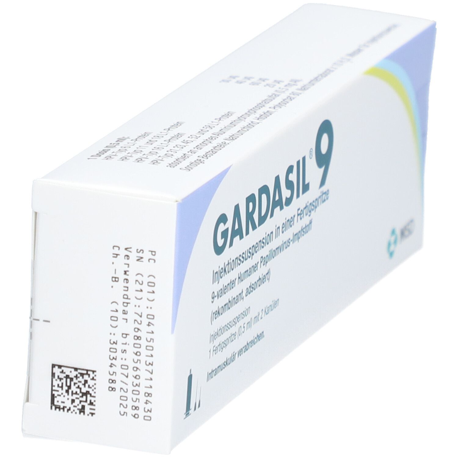 Gardasil 9 Inj.-Sus.i.e.Fertigspritze 1 St Fertigspritzen