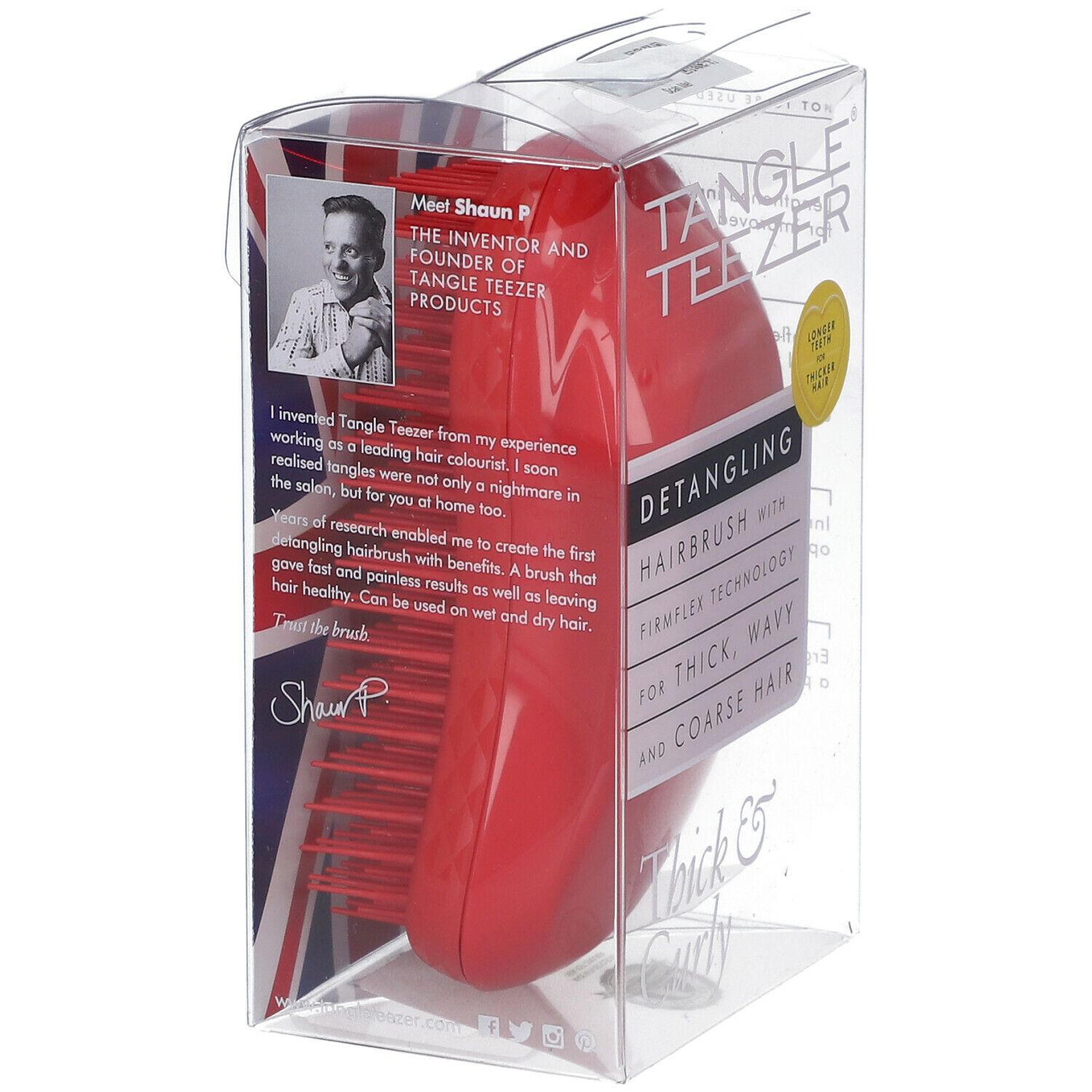 TANGLE TEEZER® Thick & Curly 1 St - Shop Apotheke