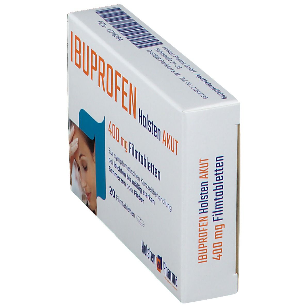 Ibuprofen Holsten akut 400 mg Filmtabletten