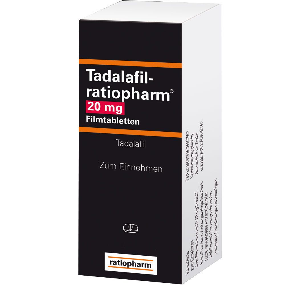 tadalafil generika ratiopharm kosten