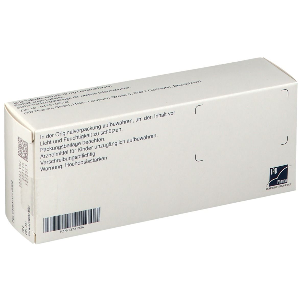 Dexamethason TAD® 20 mg