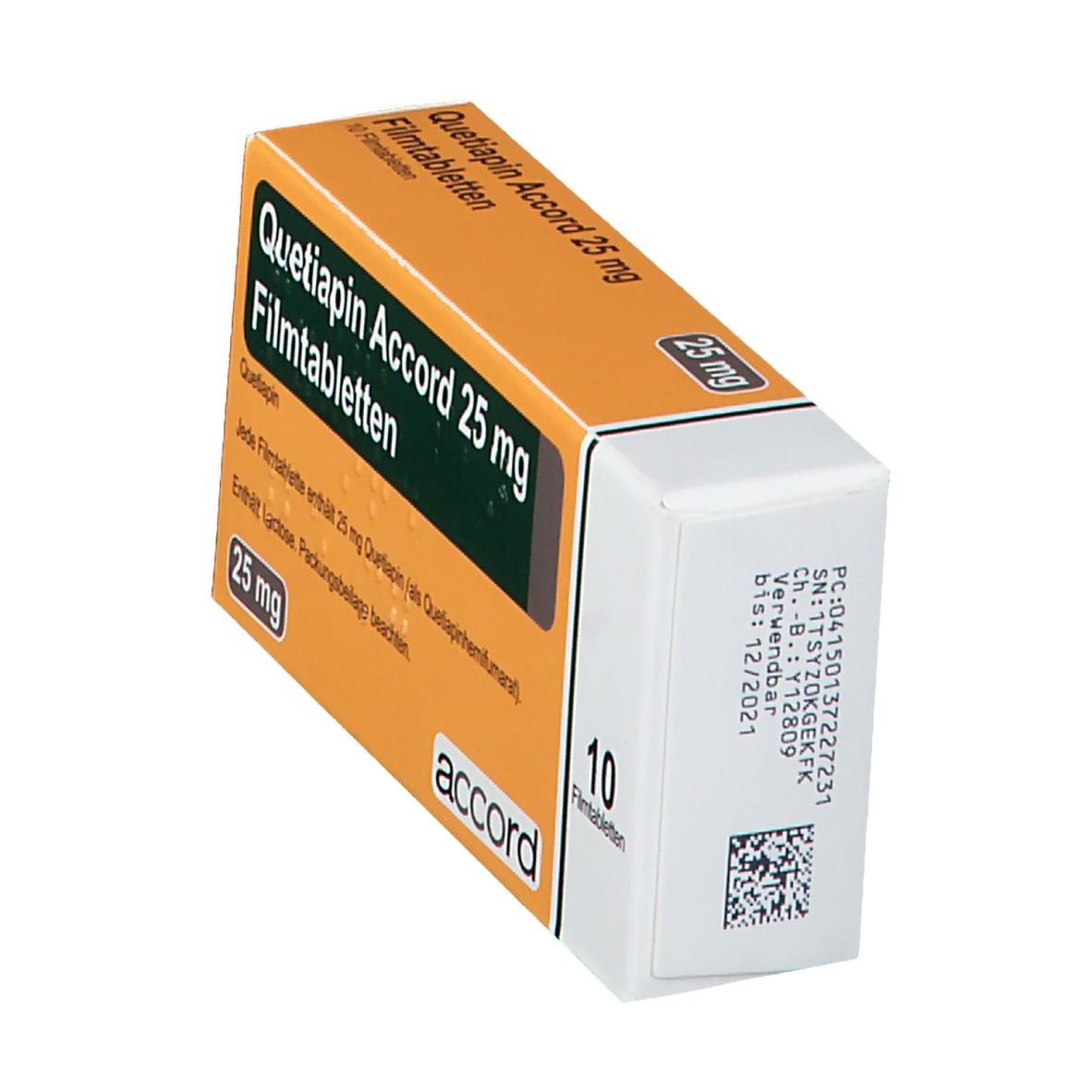 Quetiapin Accord 25 mg