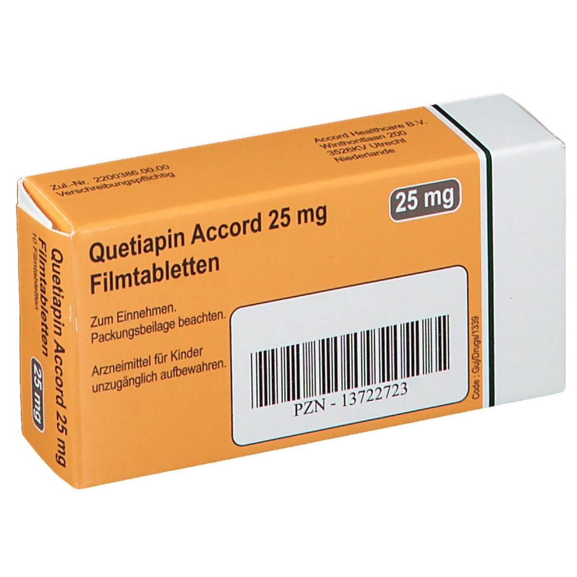 Quetiapin Accord 25 mg