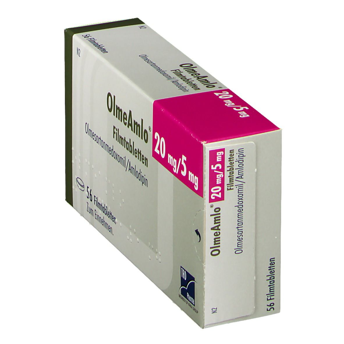 Olmeamlo 20 mg/5 mg Filmtabletten 56 St