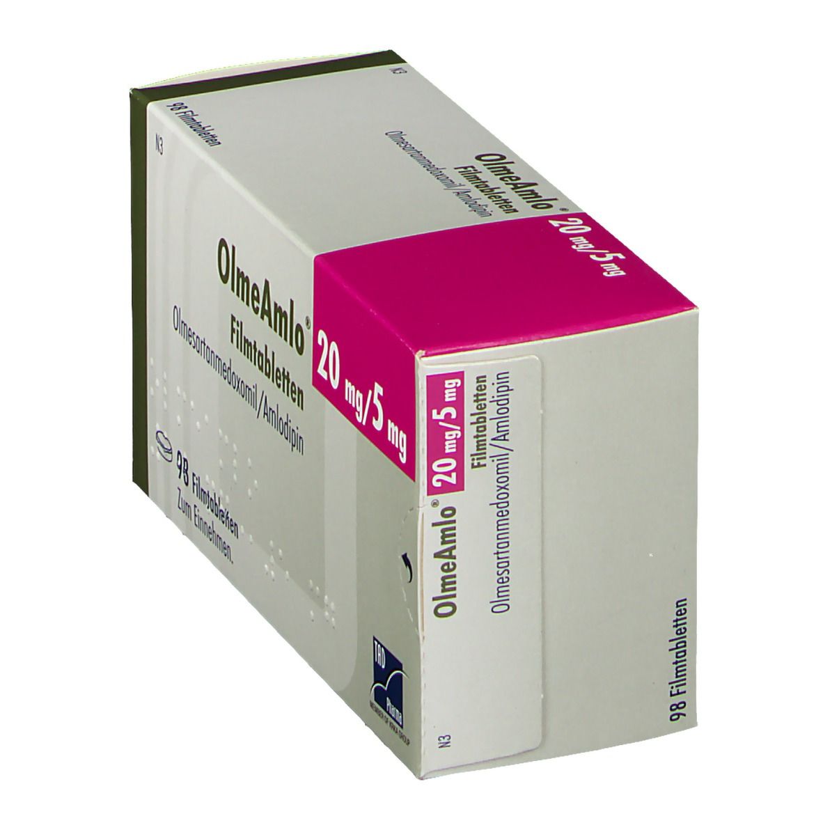 Olmeamlo 20 mg/5 mg Filmtabletten 98 St