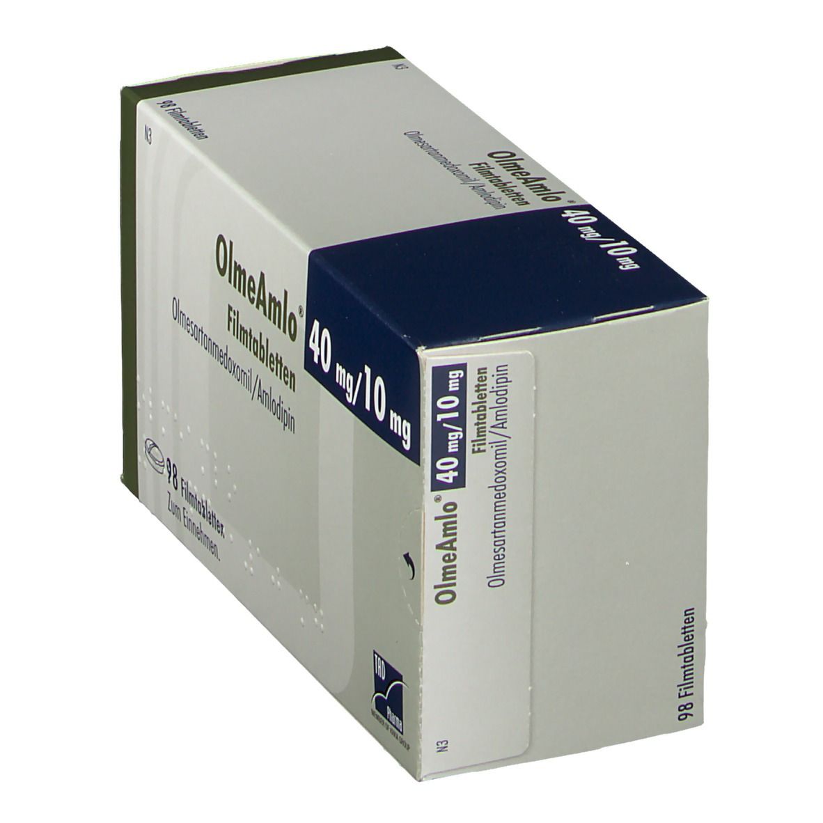 Olmeamlo 40 mg/10 mg Filmtabletten 98 St