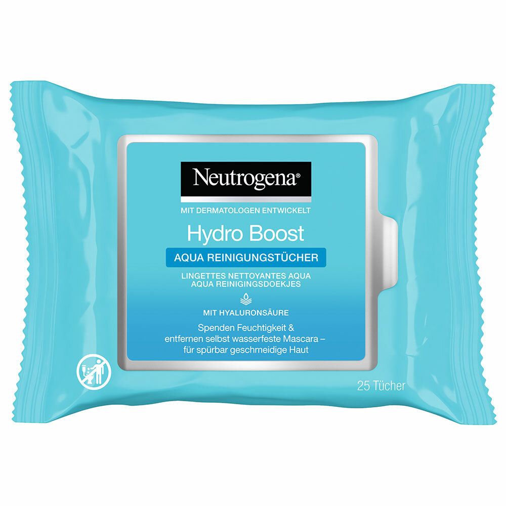 Neutrogena® Hydro Boost® Aqua Reinigungstücher