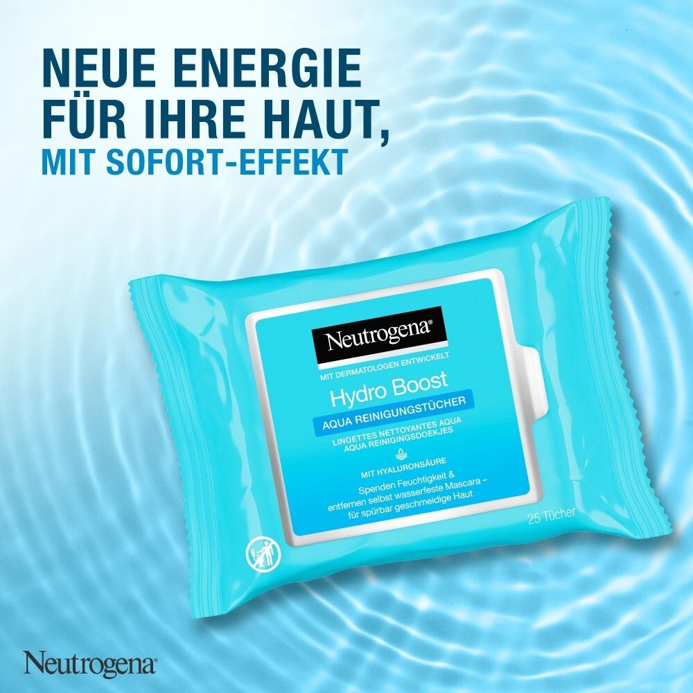 Neutrogena® Hydro Boost Aqua Reinigungstücher