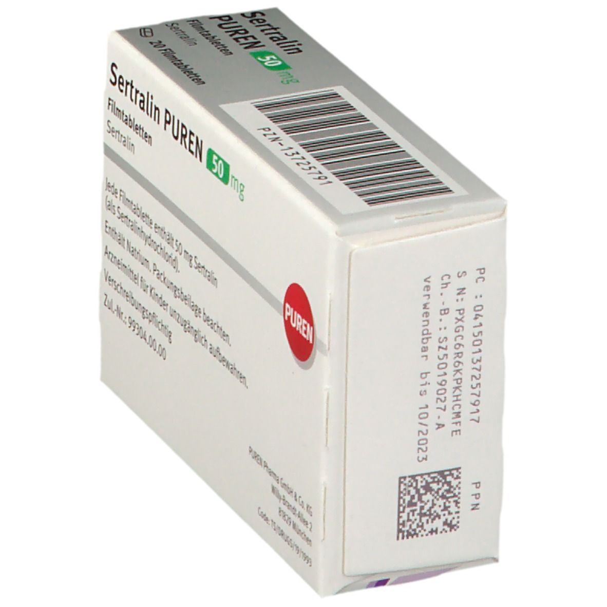 Sertralin PUREN 50 mg