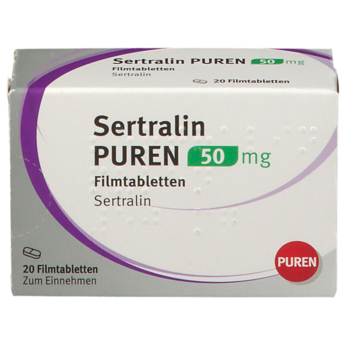 Sertralin PUREN 50 mg
