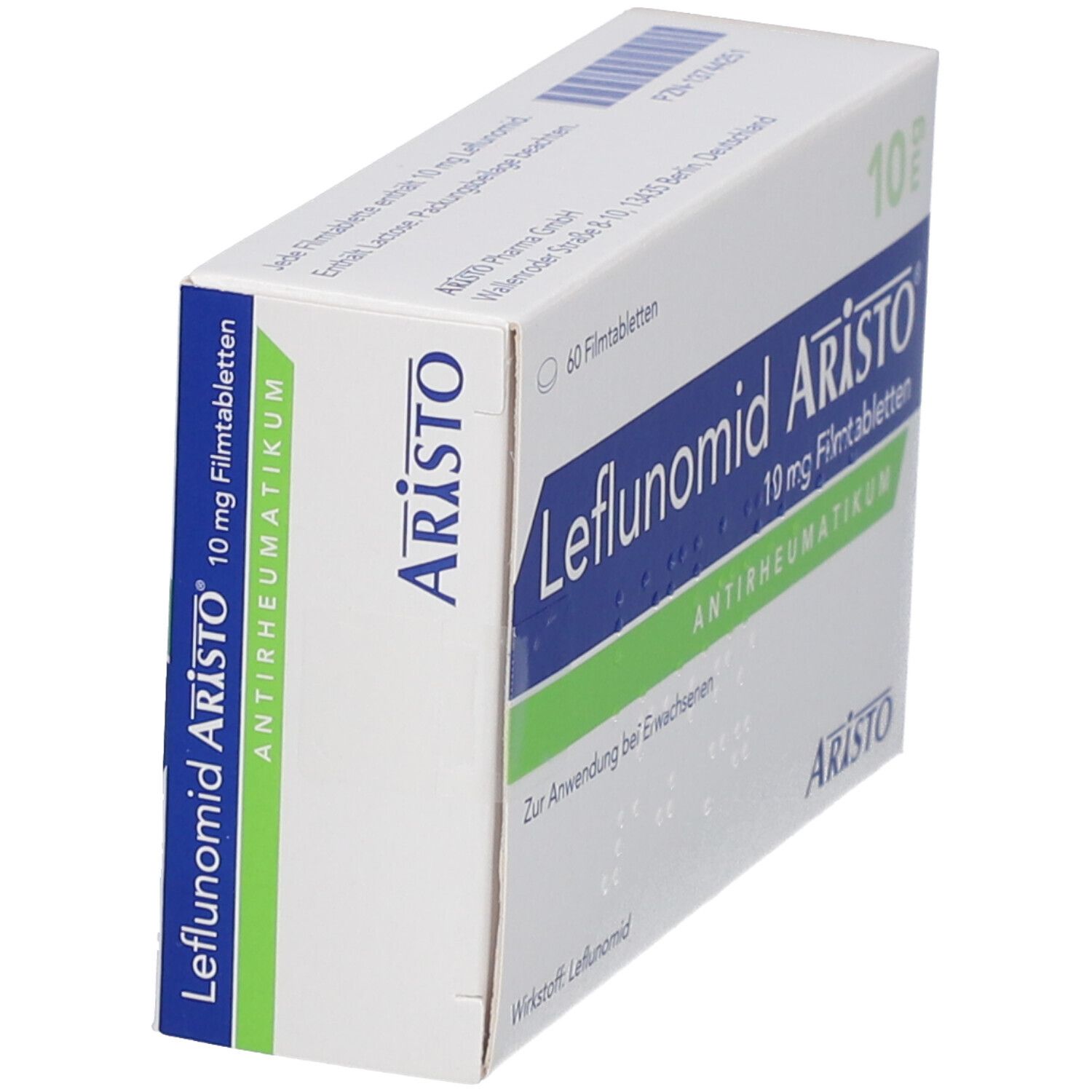 Leflunomid Aristo 10 mg Filmtabletten 60 St