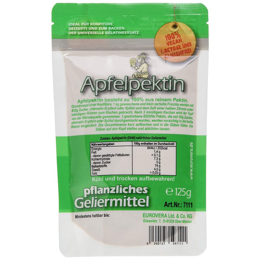 Apfelpektin Pulver 125 g